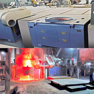 전기 인덕션 강철 열처리 오븐 1500-1700°C 20T 용량