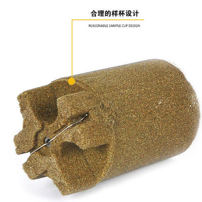 탄소 분석 녹은 철 또는 철에 대한 샘플링 컵