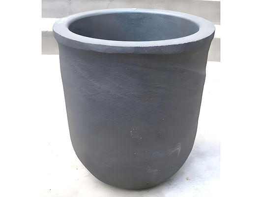 유도 용광로용 마그네시아 재질 도가니 낮은 기공률 밀도 2.5-2.7 G/cm3 내구성이 뛰어나고 오래 지속됨