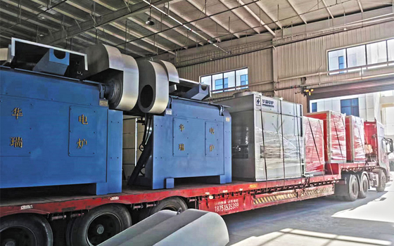 구리 황동 열처리로 수직 수평 1250°C