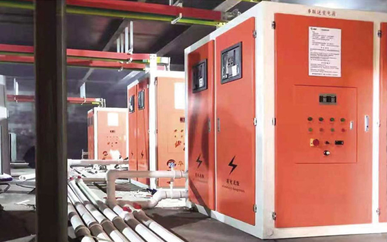 수직 수평 구리 구리 열처리 오븐 1250°C