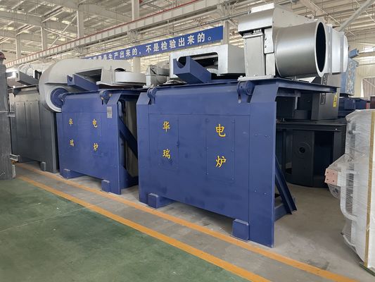 설치가 쉽다. 50KW 전력 소비와 1600°C까지 작동 온도